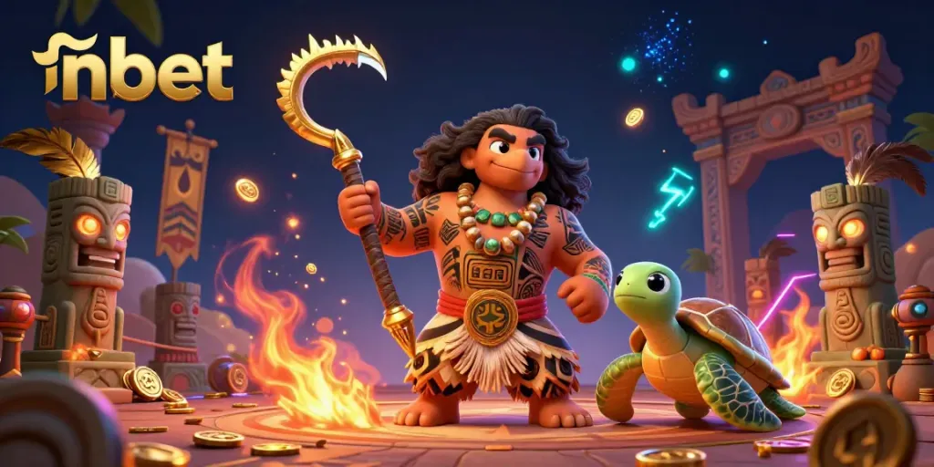 Win thrilling bets with nbet's vibrant casino art featuring a demigod hawk and turtle.