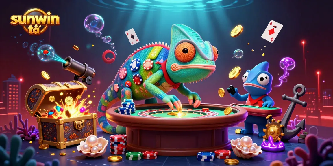 Engage in vibrant gameplay with sunwin tải featuring colorful visuals and dynamic casino elements.