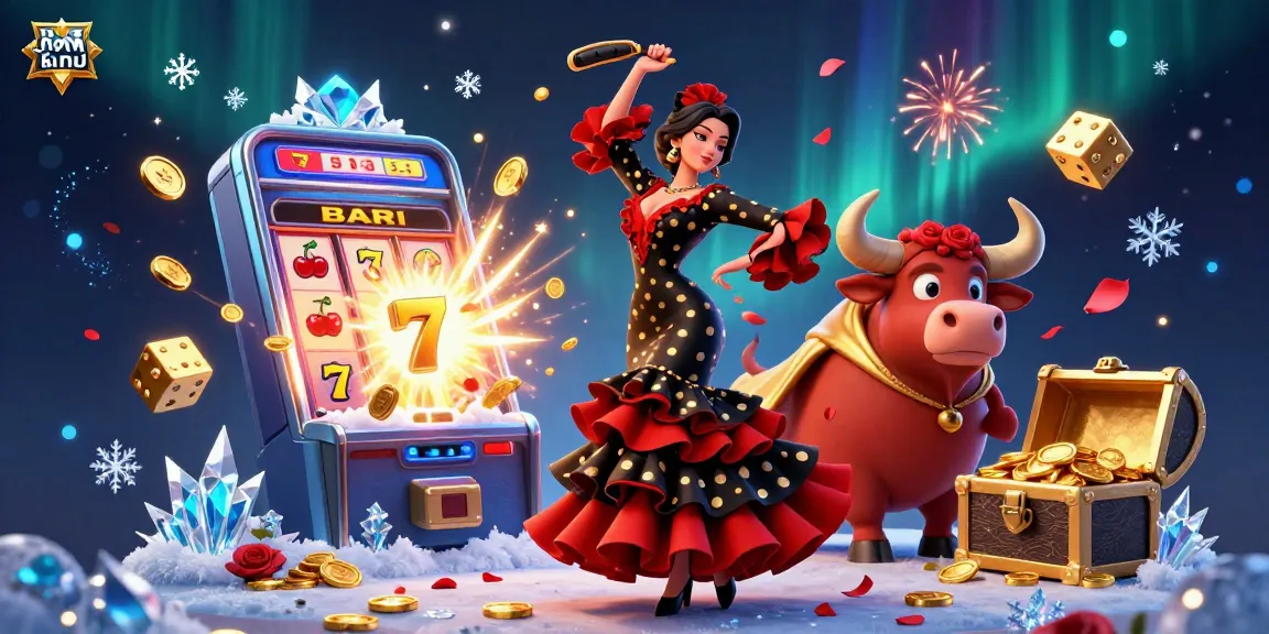 Experience ดูหนังใหม่ with stunning 3D illustrations showcasing casino elements and vibrant characters.