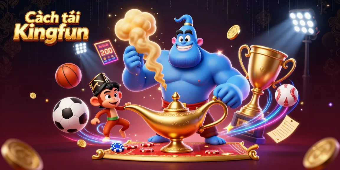 Cách tải Kingfun: Enjoy thrilling online casino games and winnings with Kingfun's app.
