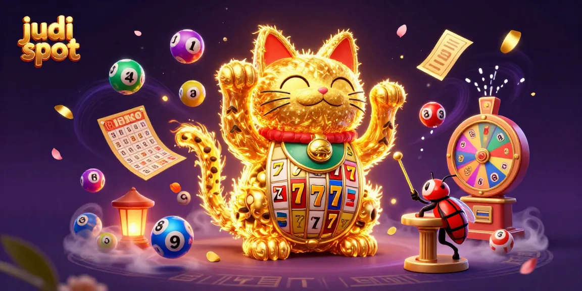 Win with judi slot through an exciting game filled with vibrant casino elements and energetic symbols.