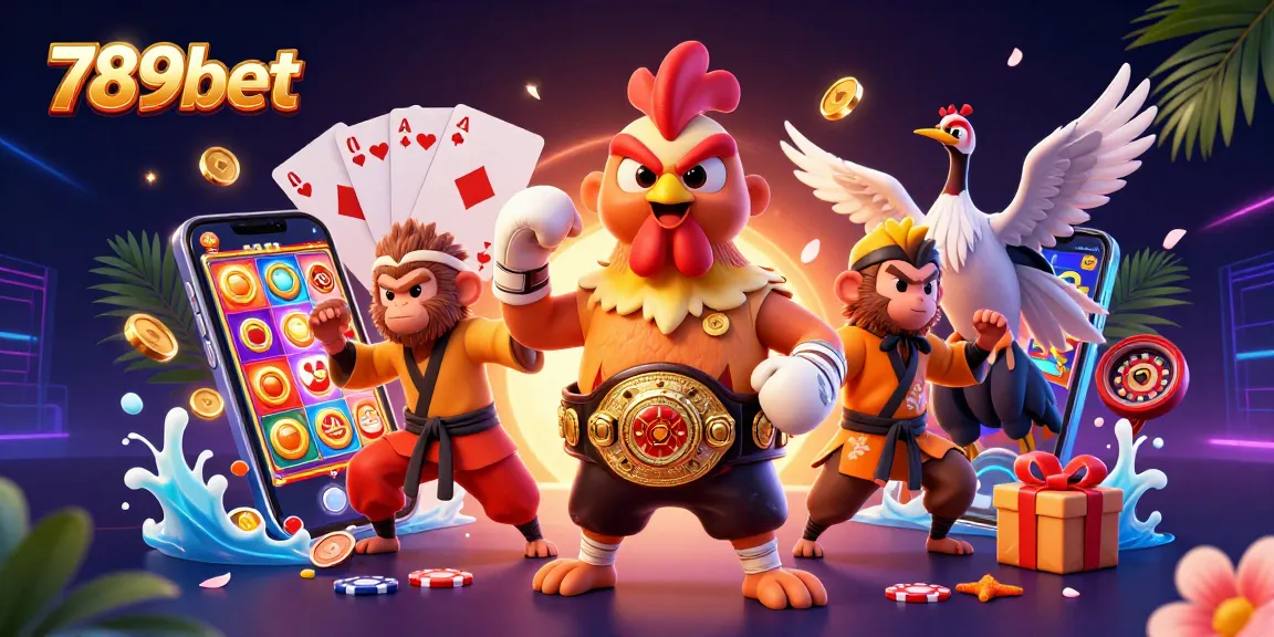 Experience vibrant gameplay at 789bet with energetic characters and captivating casino elements.