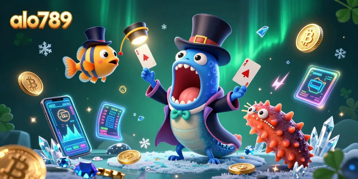 Experience exciting games at alo789 with unique gambling actions and vibrant 3D characters.